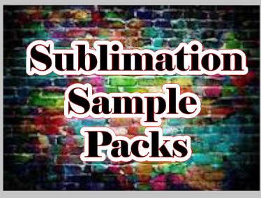 Sublimation Sample Packs