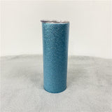 READY TO SHIP - Diamond Glitter Tumblers for Sublimation- Straight (Non-Tapered)
