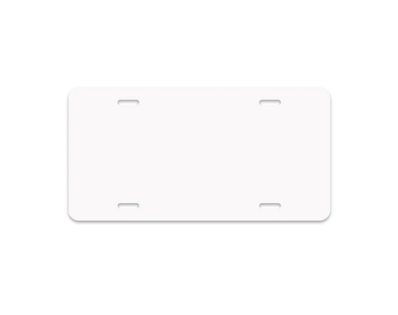 READY TO SHIP - Aluminum Car License Plate Sublimation Blank - Set of 5