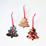 READY TO SHIP MDF Ornaments Set of 5